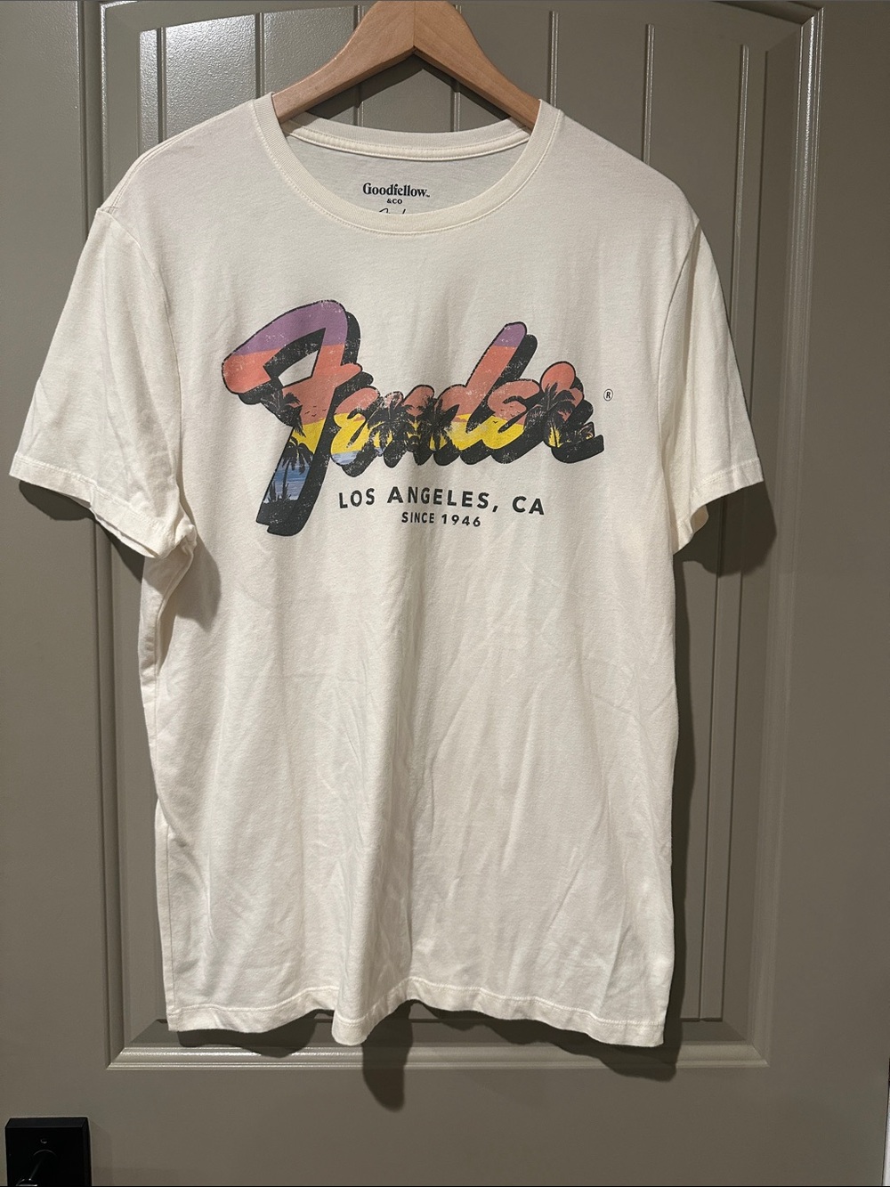 FENDER Sunset Script Logo L